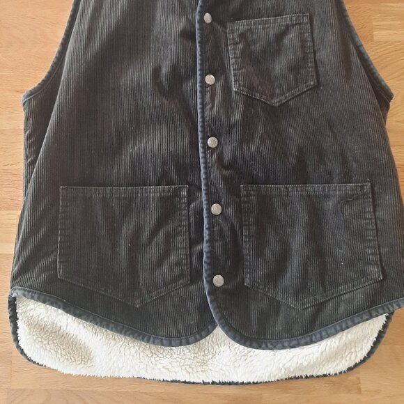 Levi's Corduroy Sherpa Vest - 2014 - Size Medium - Picture 2 of 7